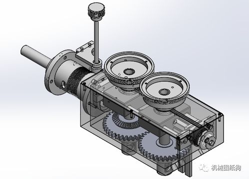 caja de齒輪傳動箱3d圖紙 step格式